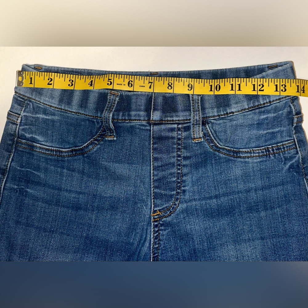 Judy Blue Women’s Worland High Rise Pull On Boyfriend Jegging Sz 5/27 Distressed - Picture 9 of 10